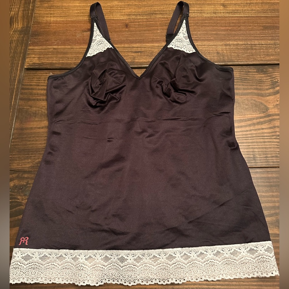 Ruby Ribbon Pinup Cami in black sz 40